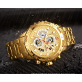 NAVIFORCE 9165 Fashion Casual Steel Men's Quartz Analog Wristwatch Waterproof Military Army Sport Watches Male Clock Outdoor